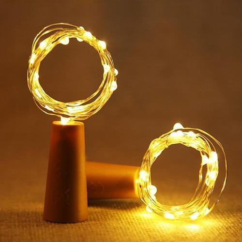 Brightly - LED-Weinflaschen-Lichterkette
