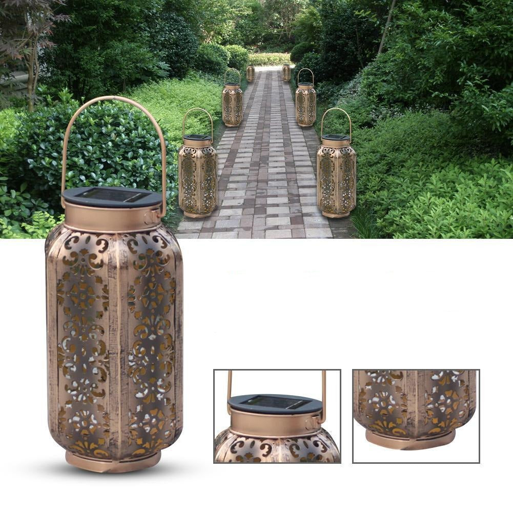 Soraya - LED-Solar-Außen-Marokkanische Lampe