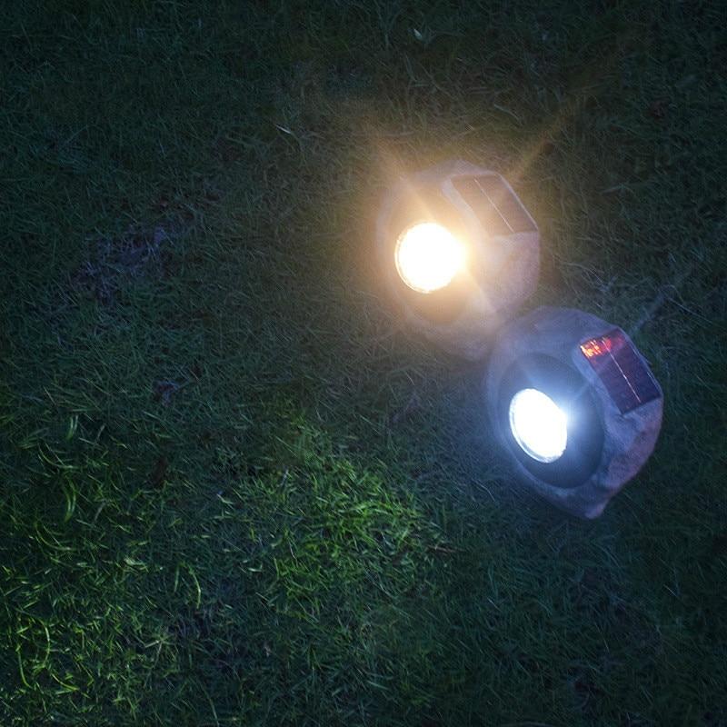 Stein Außen-Solarleuchte