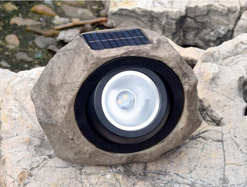 Stein Außen-Solarleuchte
