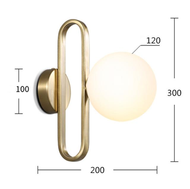 Amara - Moderne Nordische Wandlampe
